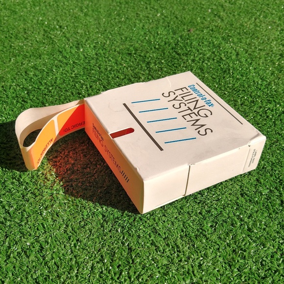 Control-o-fax Filing Systems Neon ALLERGIC TO: Warning Medical Chart Decals Set - Picture 2 of 2